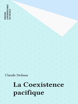 cover image of La Coexistence pacifique